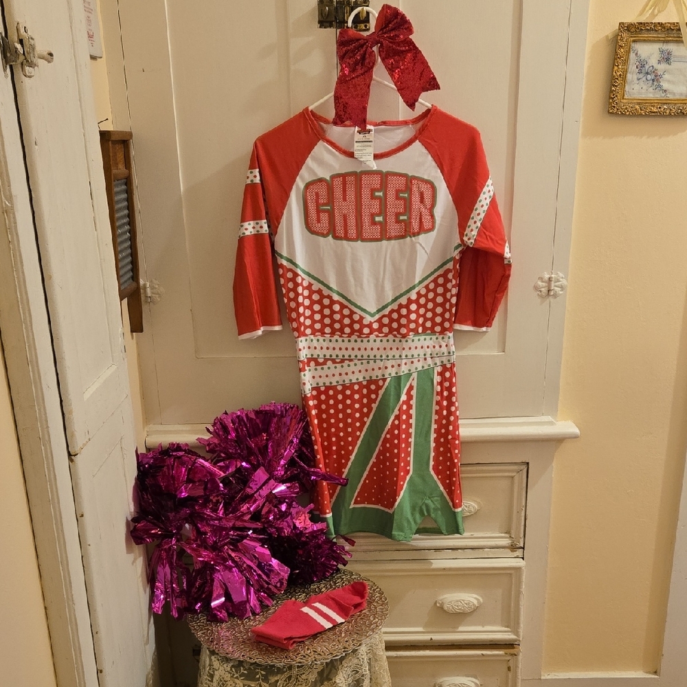 NIB Spooktacular cheer costume Sz XL (12-14) Yrs